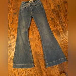 Free People We The Free Bell Bottom Flare Jeans Size 27